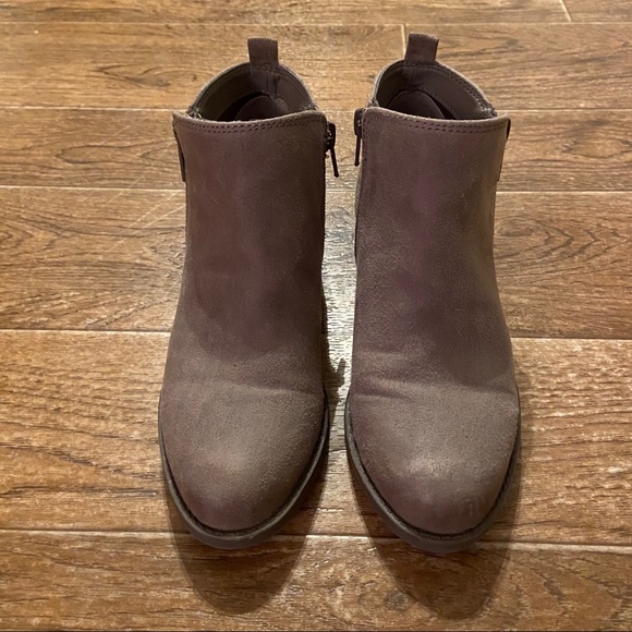 Carlos | grey two zip ankle bootie - Picture 4 of 6